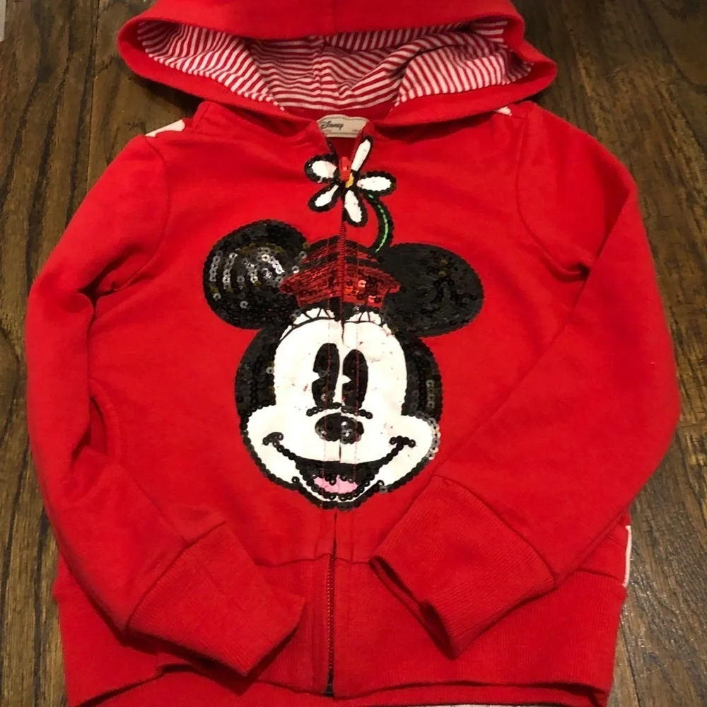 Disney beautiful Minnie Mouse hoodie 5 - Picture 2 of 4